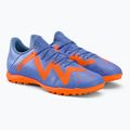 PUMA Future Play TT ghete de fotbal pentru bărbați albastru/portocaliu 107191 01 4