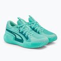 Pantofi de baschet pentru bărbați PUMA Court Rider electric peppermint/green lagoon 4