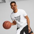 Tricou de baschet pentru bărbați PUMA Clear Out puma alb 3