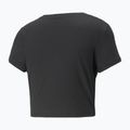 Tricou de yoga pentru femei PUMA Studio Yogini Lite Twist negru 523164 01 2