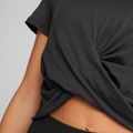 Tricou de yoga pentru femei PUMA Studio Yogini Lite Twist negru 523164 01 6