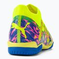 PUMA Future Match Energy IT + Mid Jr ghete de fotbal pentru copii ultra albastru/alerta galbenă/roz luminos 9