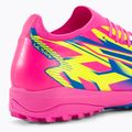 PUMA Ultra Match Energy TT ghete de fotbal pentru bărbați roz luminos/alerta galbenă/albastru ultra 11