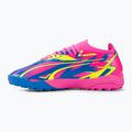 PUMA Ultra Match Energy TT ghete de fotbal pentru bărbați roz luminos/alerta galbenă/albastru ultra 12