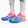 PUMA Ultra Match Energy TT ghete de fotbal pentru bărbați roz luminos/alerta galbenă/albastru ultra 2