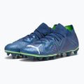 PUMA Future Pro FG/AG ghete de fotbal pentru bărbați albastru persan/alb/puma alb/pro verde 8