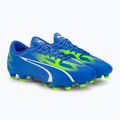 Ghete de fotbal pentru bărbați PUMA Ultra Play FG/AG ultra blue/puma white/pro green 4