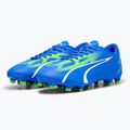 Ghete de fotbal pentru bărbați PUMA Ultra Play FG/AG ultra blue/puma white/pro green 8