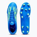 Ghete de fotbal pentru bărbați PUMA Ultra Play FG/AG ultra blue/puma white/pro green 11