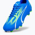 Ghete de fotbal pentru bărbați PUMA Ultra Play FG/AG ultra blue/puma white/pro green 12
