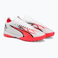 PUMA Ultra Match TT cizme de fotbal pentru bărbați puma alb/puma negru/fire orchid 6