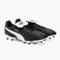 Ghete de fotbal pentru bărbați PUMA King Top FG/AG puma negru/puma alb/puma auriu 4