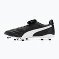 Ghete de fotbal pentru bărbați PUMA King Top FG/AG puma negru/puma alb/puma auriu 10