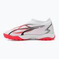 PUMA Ultra Match Ll TT + Mid Jr ghete de fotbal pentru copii puma alb/puma negru/fire orchid 10