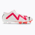 Cizme de fotbal pentru bărbați PUMA Future Ultimate Low FG/AG puma alb/puma negru/fire orchid 2