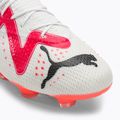 Cizme de fotbal pentru bărbați PUMA Future Ultimate Low FG/AG puma alb/puma negru/fire orchid 7