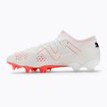 Cizme de fotbal pentru bărbați PUMA Future Ultimate Low FG/AG puma alb/puma negru/fire orchid 10