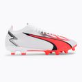 PUMA Ultra Match FG/AG ghete de fotbal pentru bărbați puma alb/puma negru/fire orchid 2