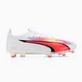 PUMA Ultra Ultimate FG/AG ghete de fotbal pentru bărbați puma alb/pum negru/fire orchid 2