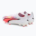 PUMA Ultra Ultimate FG/AG ghete de fotbal pentru bărbați puma alb/pum negru/fire orchid 3