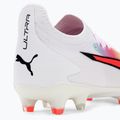 PUMA Ultra Ultimate FG/AG ghete de fotbal pentru bărbați puma alb/pum negru/fire orchid 9