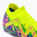 PUMA Future Match Energy FG/AG ghete de fotbal pentru bărbați ultra albastru/alerta galbenă/roz luminos 8