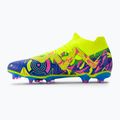 PUMA Future Match Energy FG/AG ghete de fotbal pentru bărbați ultra albastru/alerta galbenă/roz luminos 10