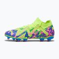 PUMA Future Match Energy FG/AG ghete de fotbal pentru bărbați ultra albastru/alerta galbenă/roz luminos 11