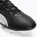 PUMA King Match MXSG ghete de fotbal pentru bărbați puma negru/puma alb 7