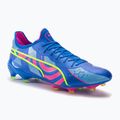 PUMA King Ultimate Energy FG/AG ghete de fotbal pentru bărbați ultra blue/luminous pink/luminous blue