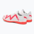 PUMA Future Play IT ghete de fotbal pentru bărbați puma alb/fire orchid 5