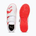 PUMA Future Play IT V Jr ghete de fotbal pentru copii puma white/fire orchid 13