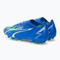 PUMA Ultra Match FG/AG ghete de fotbal pentru bărbați ultra blue/puma white/pro green 3