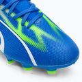 PUMA Ultra Match FG/AG ghete de fotbal pentru bărbați ultra blue/puma white/pro green 7