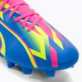 PUMA Ultra Match Energy FG/AG ghete de fotbal pentru bărbați roz luminos/alarmă galbenă/alarmă galbenă/albastru ultra 7