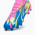 PUMA Ultra Match Energy FG/AG ghete de fotbal pentru bărbați roz luminos/alarmă galbenă/alarmă galbenă/albastru ultra 15
