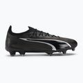 Ghete de fotbal pentru bărbați PUMA Ultra Ultimate FG/AG puma negru/asfalt 2