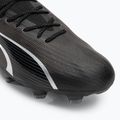 Ghete de fotbal pentru bărbați PUMA Ultra Ultimate FG/AG puma negru/asfalt 7