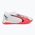 PUMA Ultra Match LL IT + Mid Jr ghete de fotbal pentru copii puma alb / puma negru / orhidee de foc 2