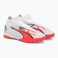 Cizme de fotbal PUMA Ultra Match+ Ll TT pentru bărbați puma alb/puma negru/fire orchid 4