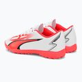 Cizme de fotbal pentru bărbați PUMA Ultra Play FG/AG puma alb/puma negru/fire orchid 5