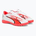 Cizme de fotbal pentru bărbați PUMA Ultra Play FG/AG puma alb/puma negru/fire orchid 6
