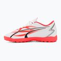 Cizme de fotbal pentru bărbați PUMA Ultra Play FG/AG puma alb/puma negru/fire orchid 12