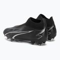 Ghete de fotbal pentru bărbați PUMA Ultra Match+ Ll FG/AG puma negru/asfalt 4