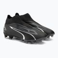 Ghete de fotbal pentru bărbați PUMA Ultra Match+ Ll FG/AG puma negru/asfalt 5
