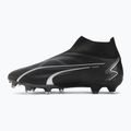 Ghete de fotbal pentru bărbați PUMA Ultra Match+ Ll FG/AG puma negru/asfalt 10