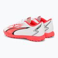 PUMA Ultra Play TT Jr ghete de fotbal pentru copii puma alb/puma negru/fire orchid 3