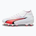 PUMA Ultra Pro FG/AG Jr ghete de fotbal pentru copii puma alb/puma negru/fire orchid 11