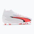 PUMA Ultra Pro FG/AG Jr ghete de fotbal pentru copii puma alb/puma negru/fire orchid 2