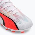 PUMA Ultra Pro FG/AG Jr ghete de fotbal pentru copii puma alb/puma negru/fire orchid 7